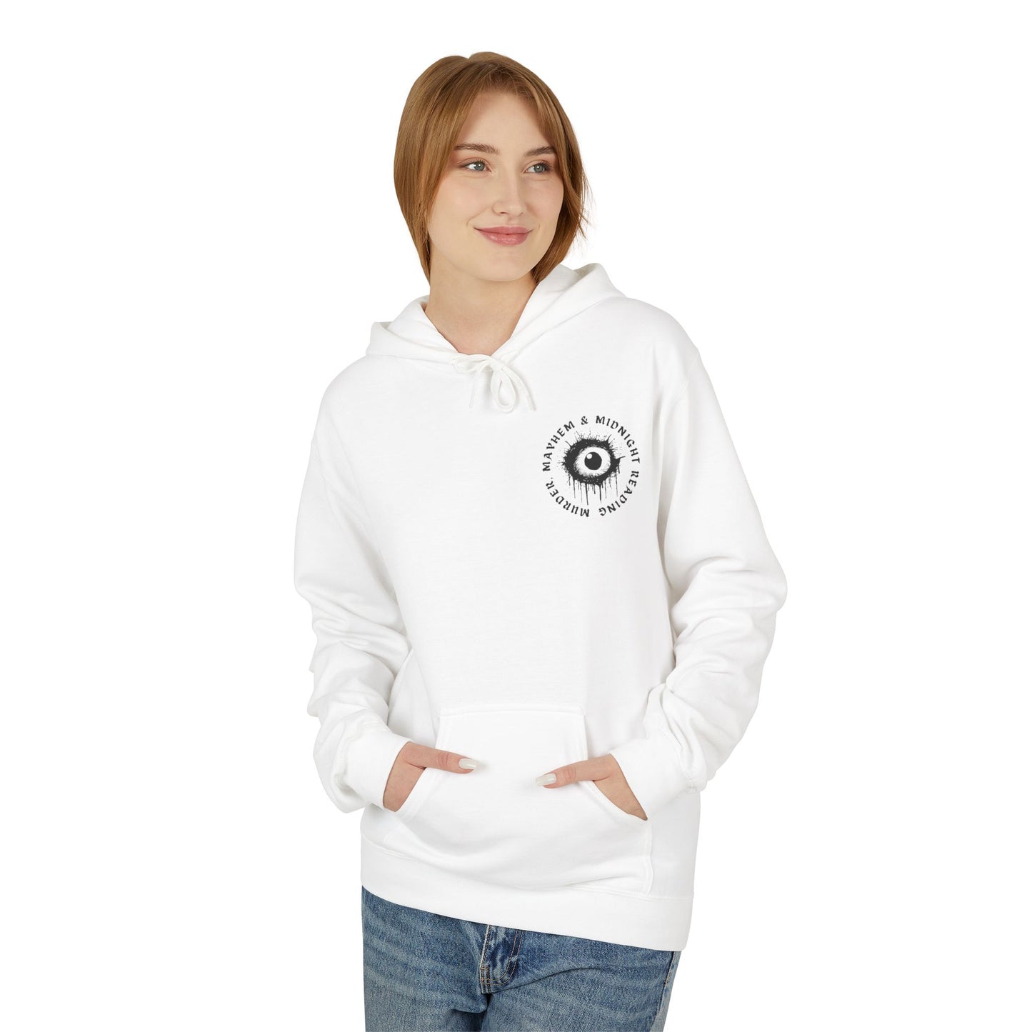 Teen/Adult Unisex Murder Mayhem & Midnight Reading Hoodie