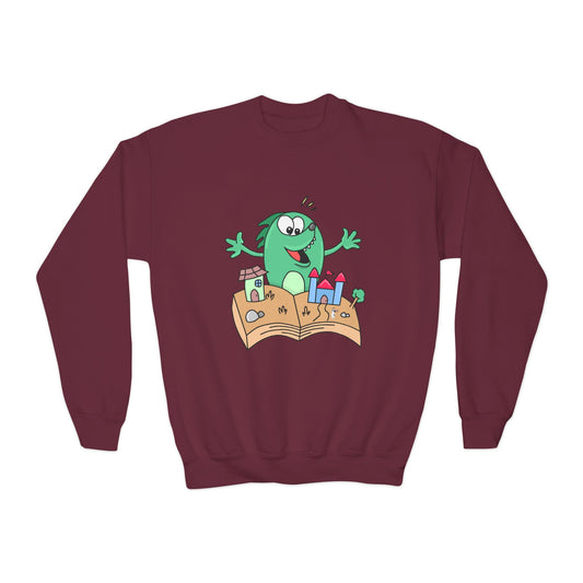 Youth Story Monster Sweatshirt – Big Imagination, Bigger Fun!