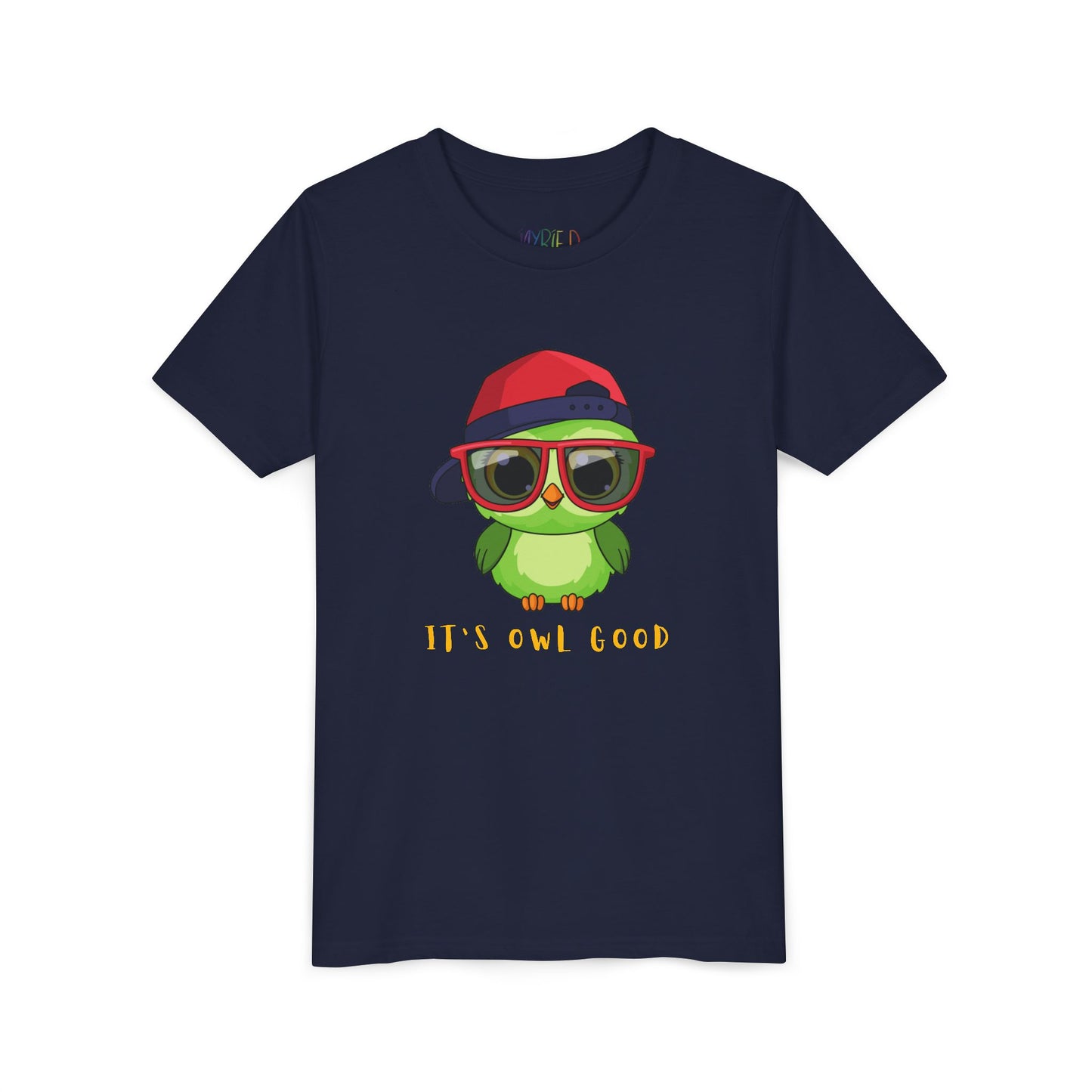 Youth It's Owl Good Tee – Funny & Cool Shirt for Kids Who Keep It Chill