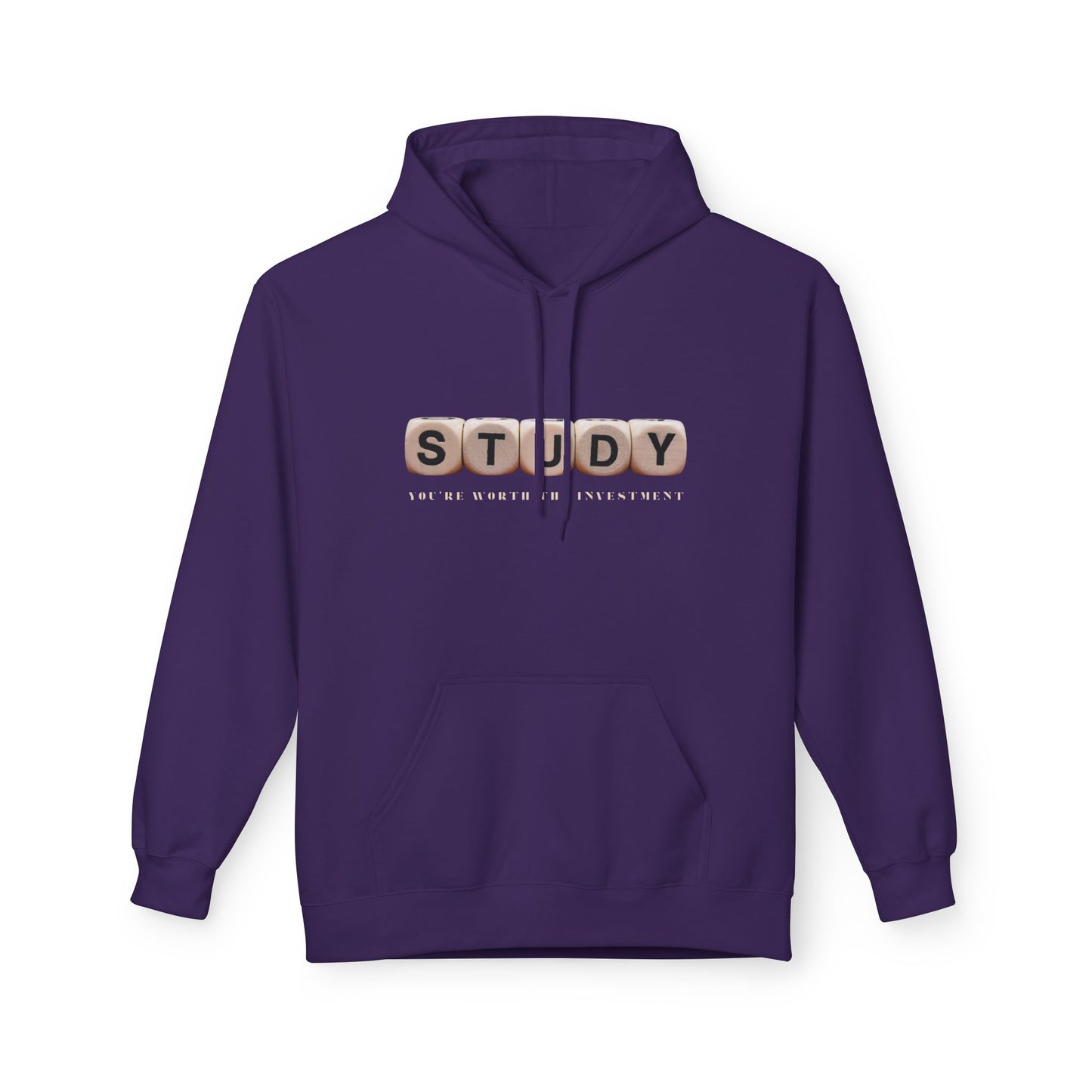 Teen/Adult Unisex Motivational Study Hoodie