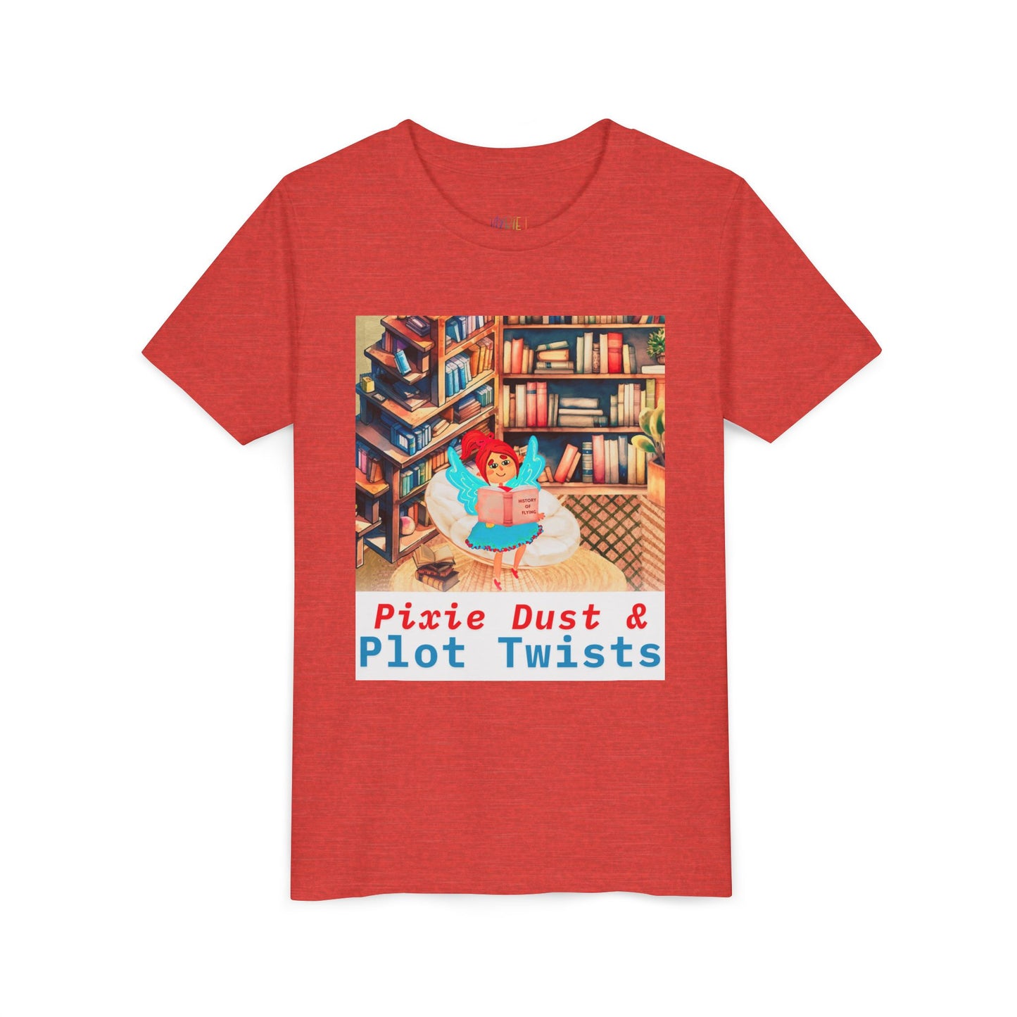 Youth Pixie Dust & Plot Twists Tee – Where Stories Take Flight