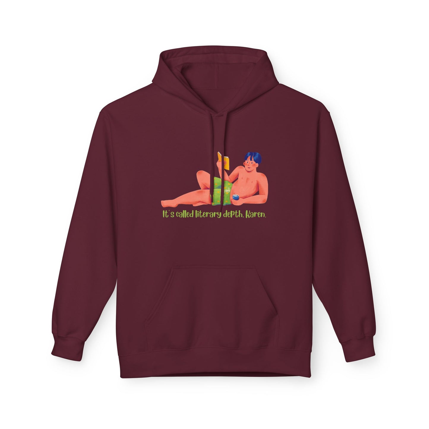 Teen/Adult Unisex Literary Depth Karen Hoodie