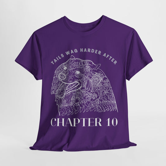 Teen/Adult Unisex – Chapter 10 Tee – Dog Lovers & Bookworms Unite