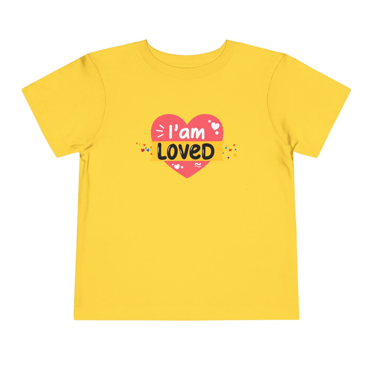 Toddler I Am Loved Tee – Affirmation Shirt for Little Ones with Big Hearts