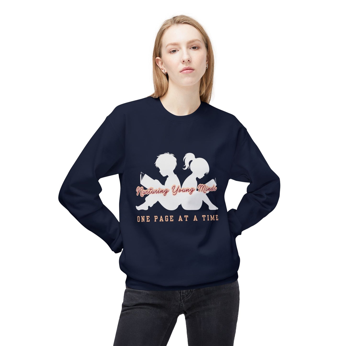 Teen/Adult Unisex Nurturing Young Minds Sweatshirt
