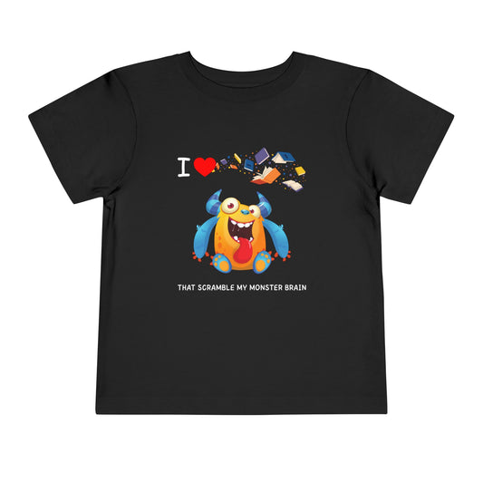 Toddler Monster Brain Scramble Tee