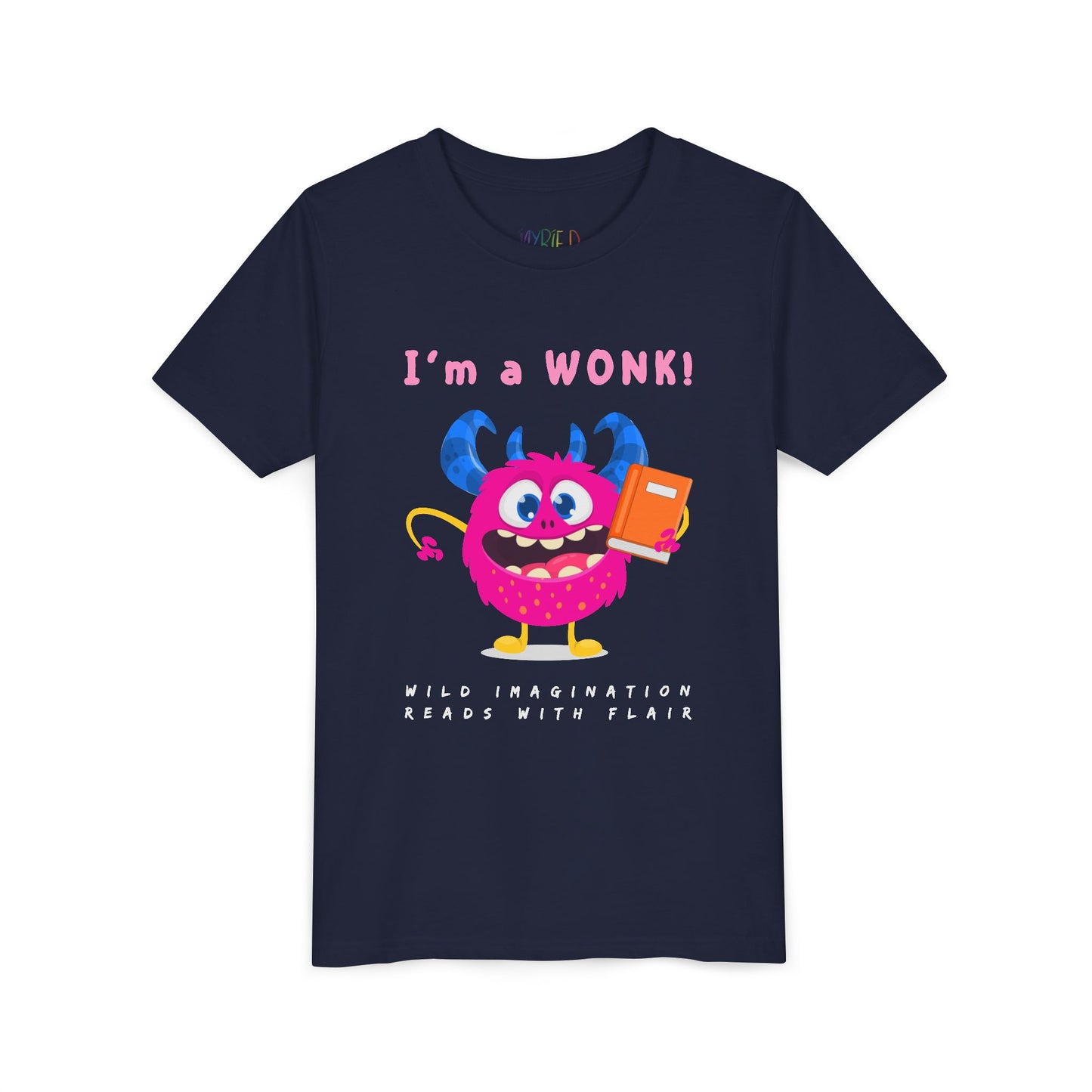 Youth I’m a WONK! Imaginative Book Lover T-Shirt