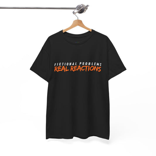 Teen/Adult Unisex Bookish Tee â€“ Fictional Problems, Real Reactions