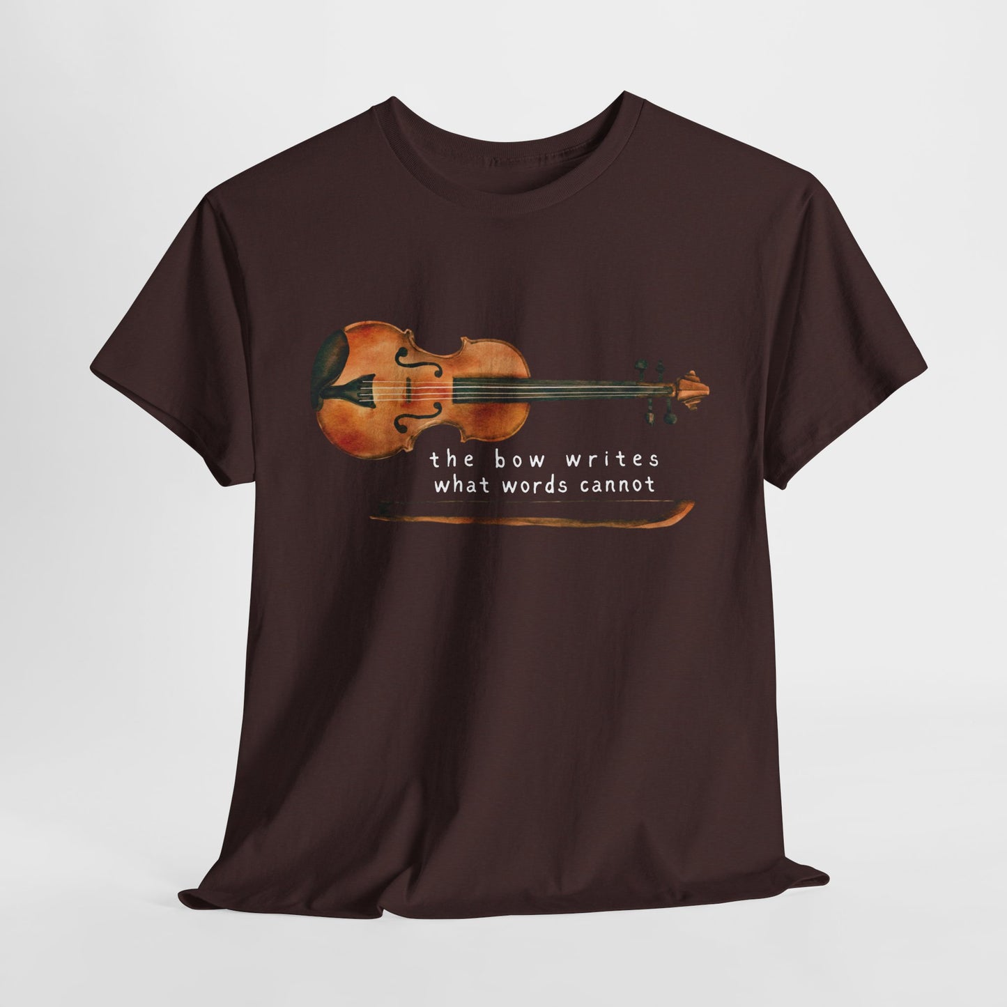 Teen/Adult Unisex The Bow Writes What Words Cannot Tee