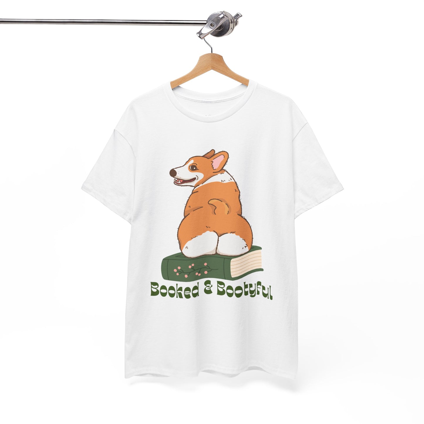 Teen/Adult Unisex Booked & Bootyful Tee Sassy, Smart, and Sitting Pretty