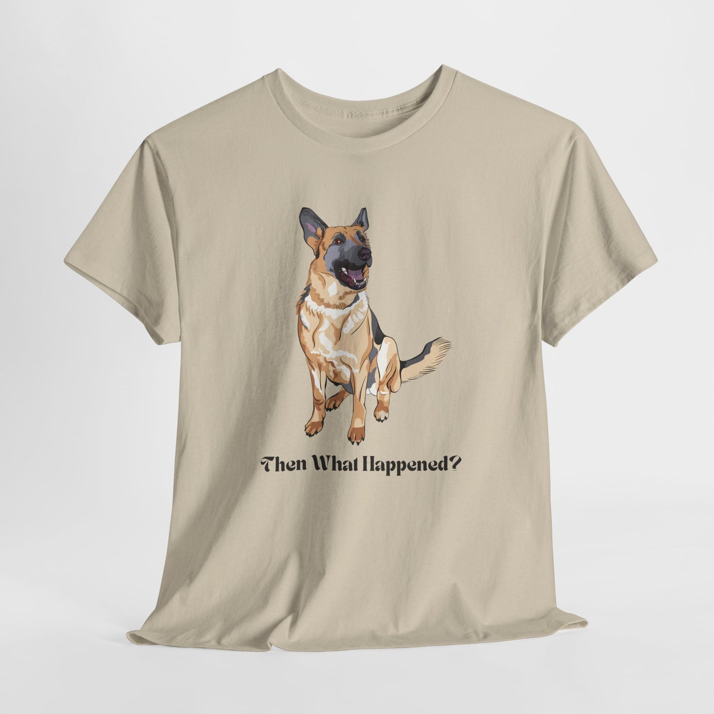 Teen/Adult Unisex Then What Happened? Tee – Loyal Listener, Page Turner