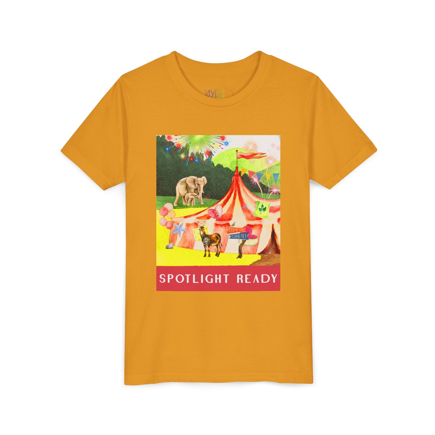 Youth Spotlight Ready – Circus Confidence Tee