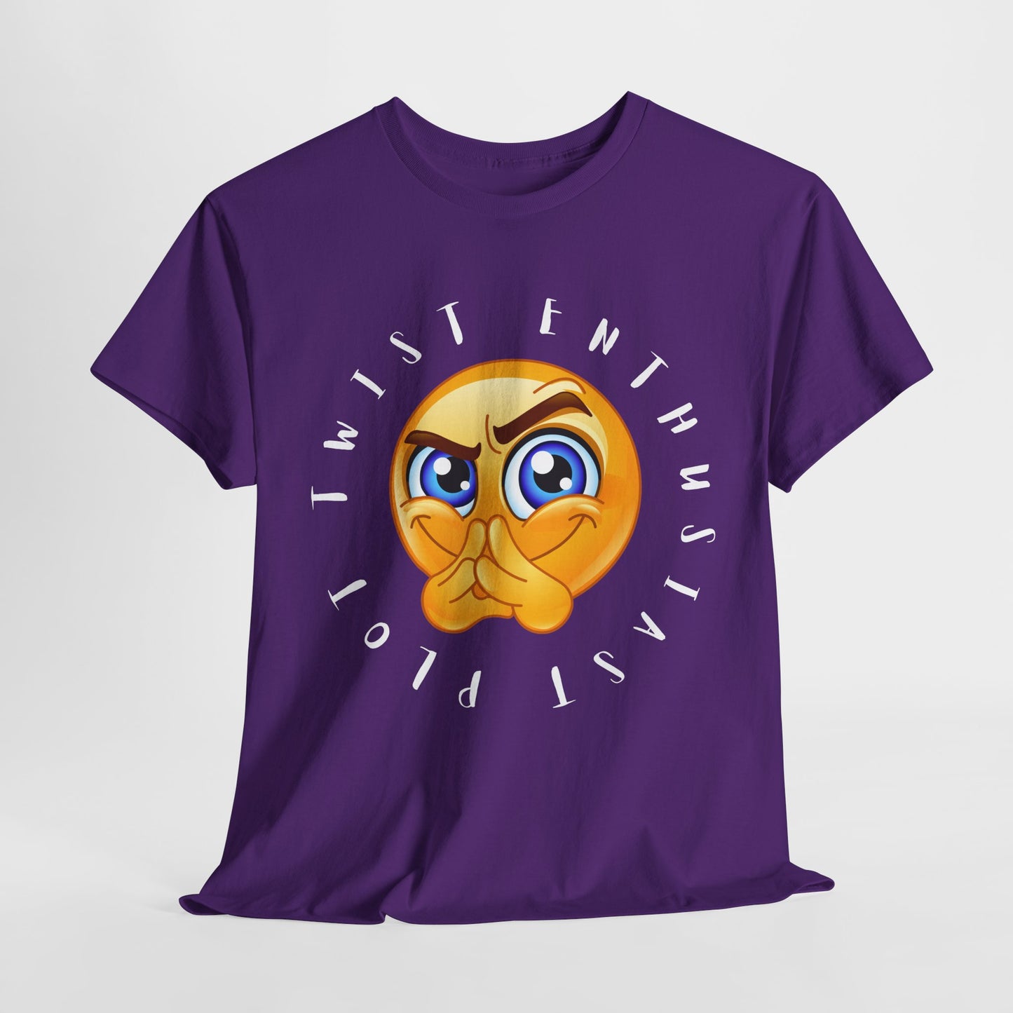 Teen/Adult Unisex Tee – Plot Twist Enthusiast (Emoji Edition)