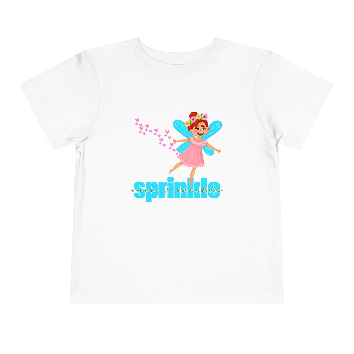 Toddler Sprinkle Sass & Sparkle Tee – Fairy Girl Shirt for Bold Little Spirits