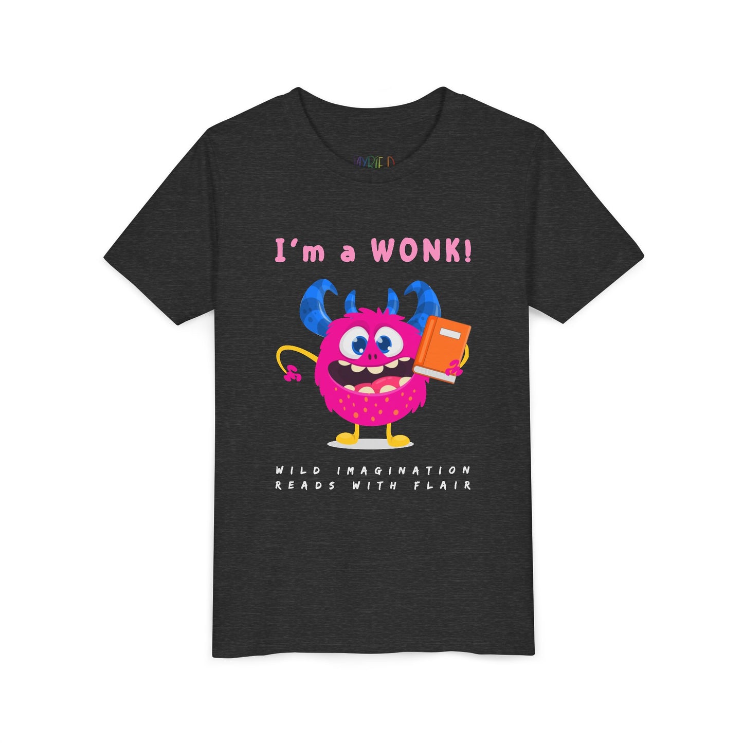 Youth I’m a WONK! Imaginative Book Lover T-Shirt