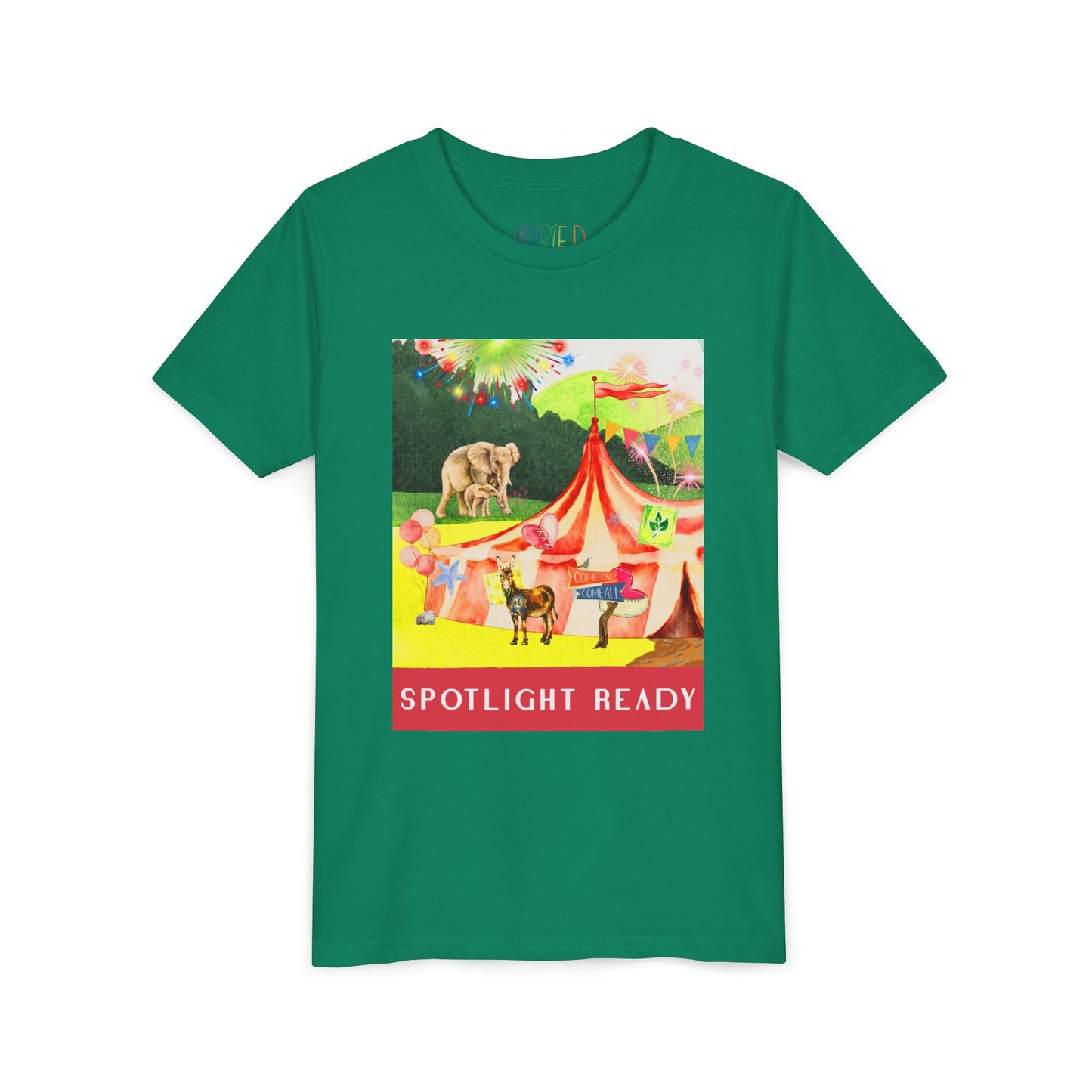 Youth Spotlight Ready – Circus Confidence Tee