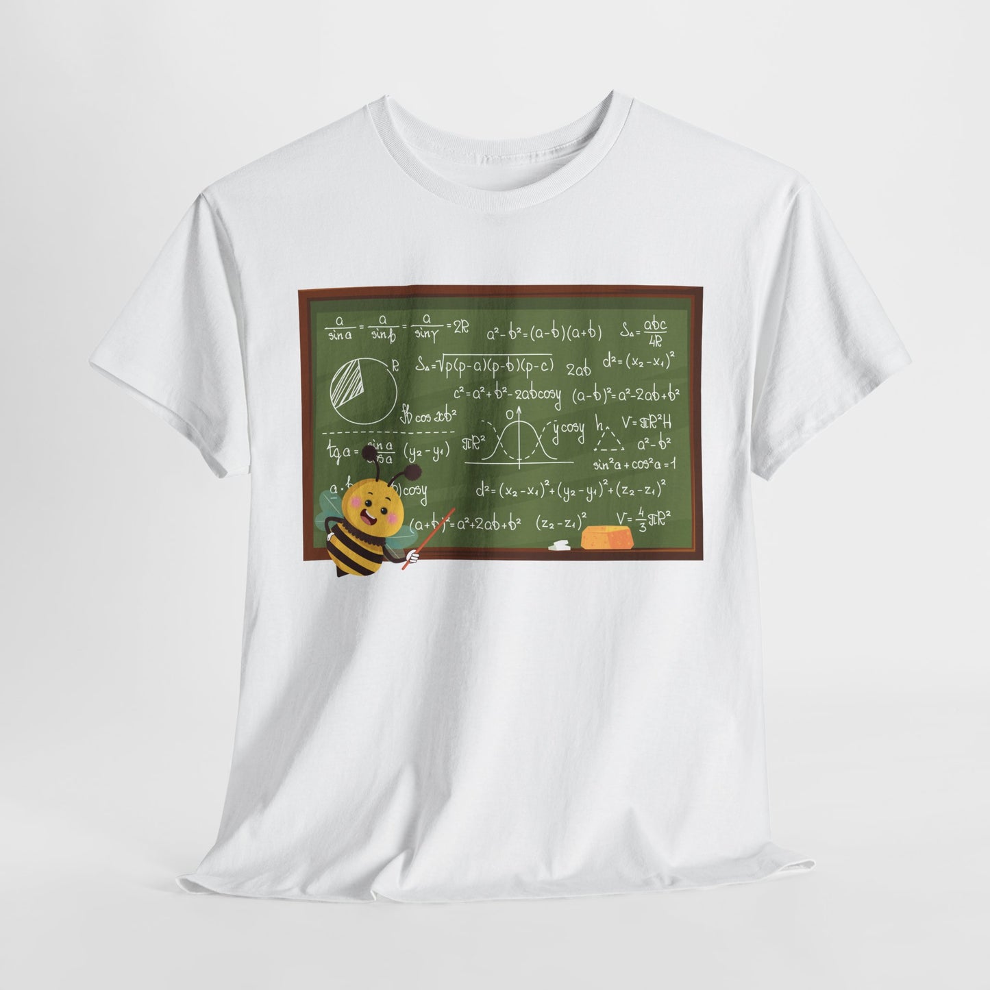 Teen/Adult Unisex Math Bee Tee – Buzz-Worthy Style for Teachers & STEM Fans