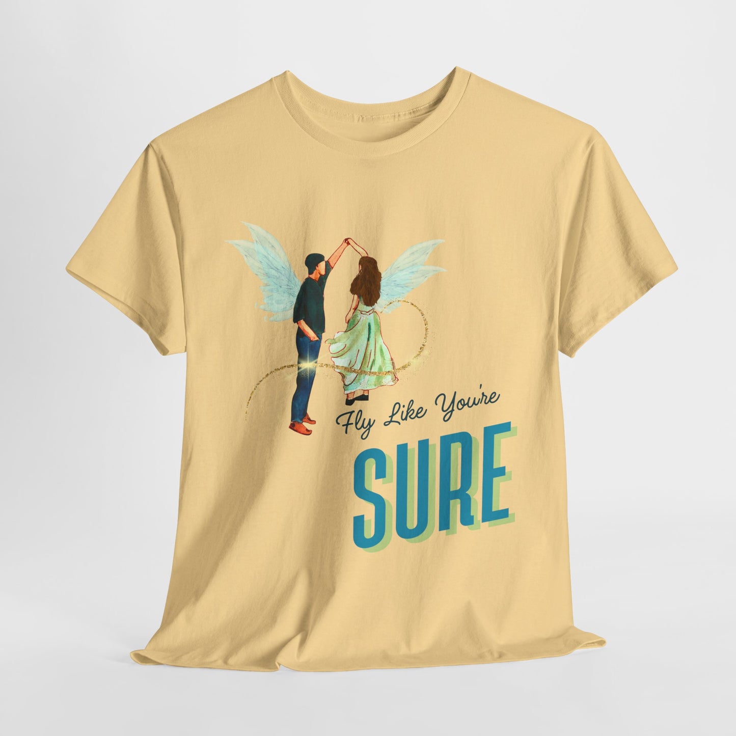 Teen/Adult Unisex Dance Like You’re Sure Tee – Confident Love Gift for Weddings, Anniversaries, Bold Romantics, & Soulmates