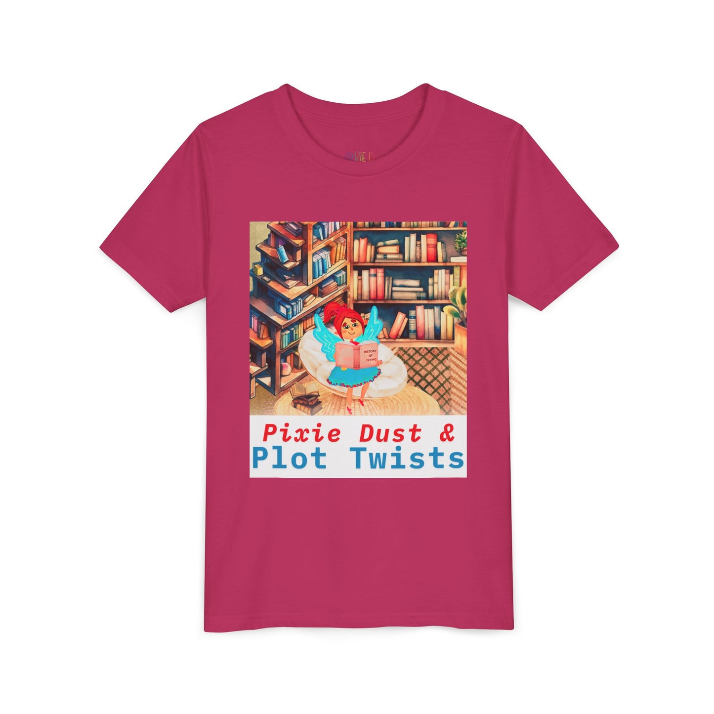 Youth Pixie Dust & Plot Twists Tee – Where Stories Take Flight