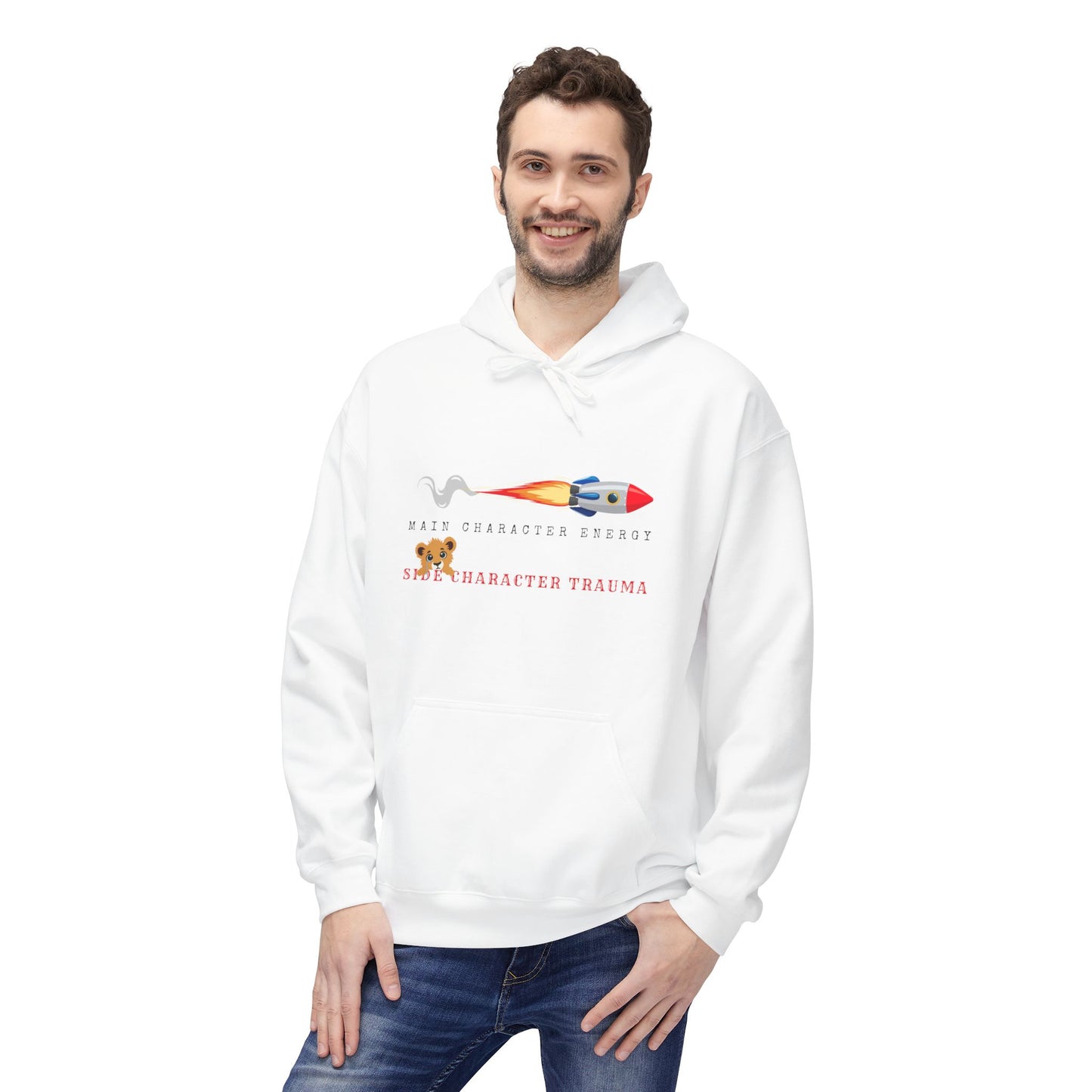 Teen/Adult Unisex Main Character Energy Hoodie
