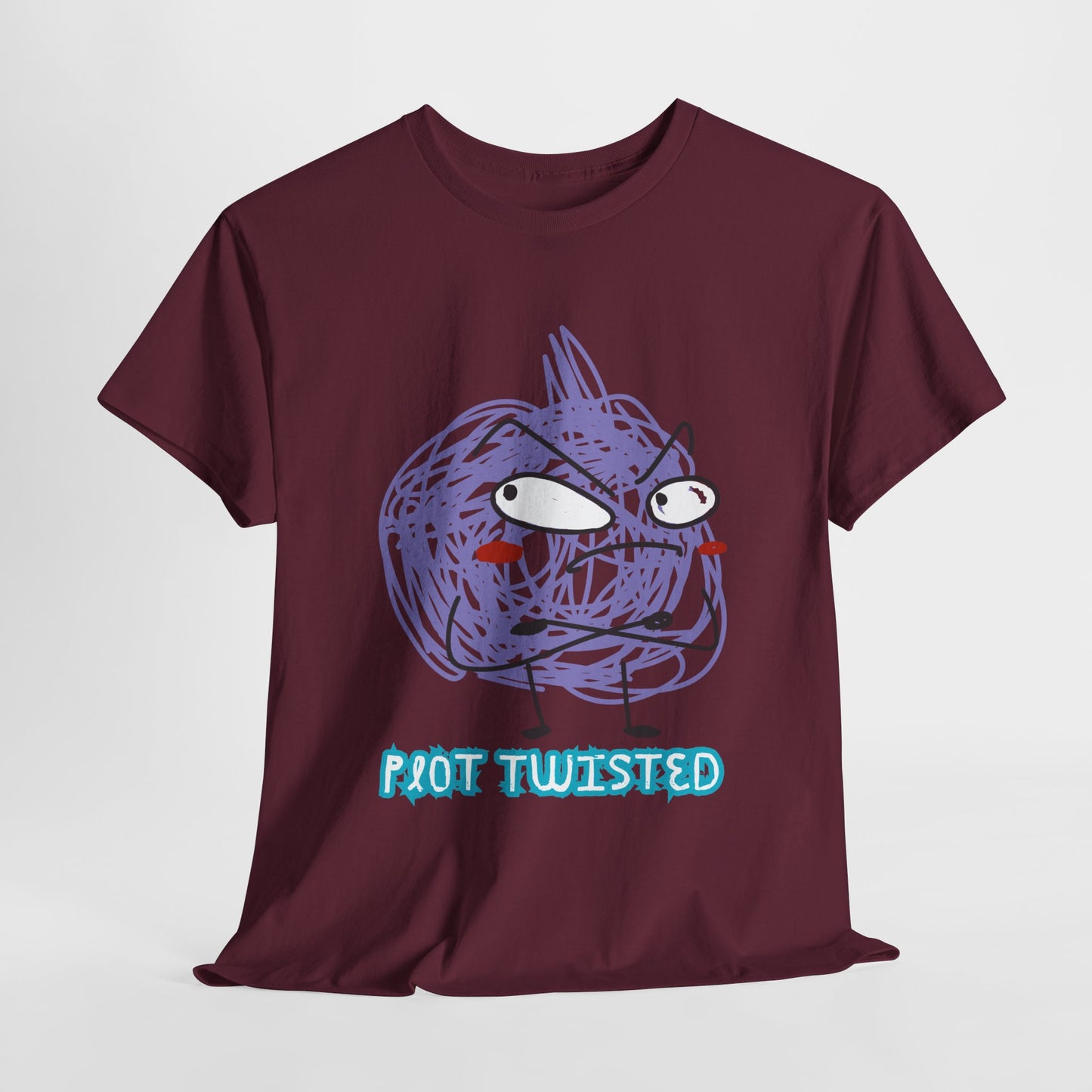 Teen/Adult Unisex Plot Twisted Tee – For the Drama-Loving Reader