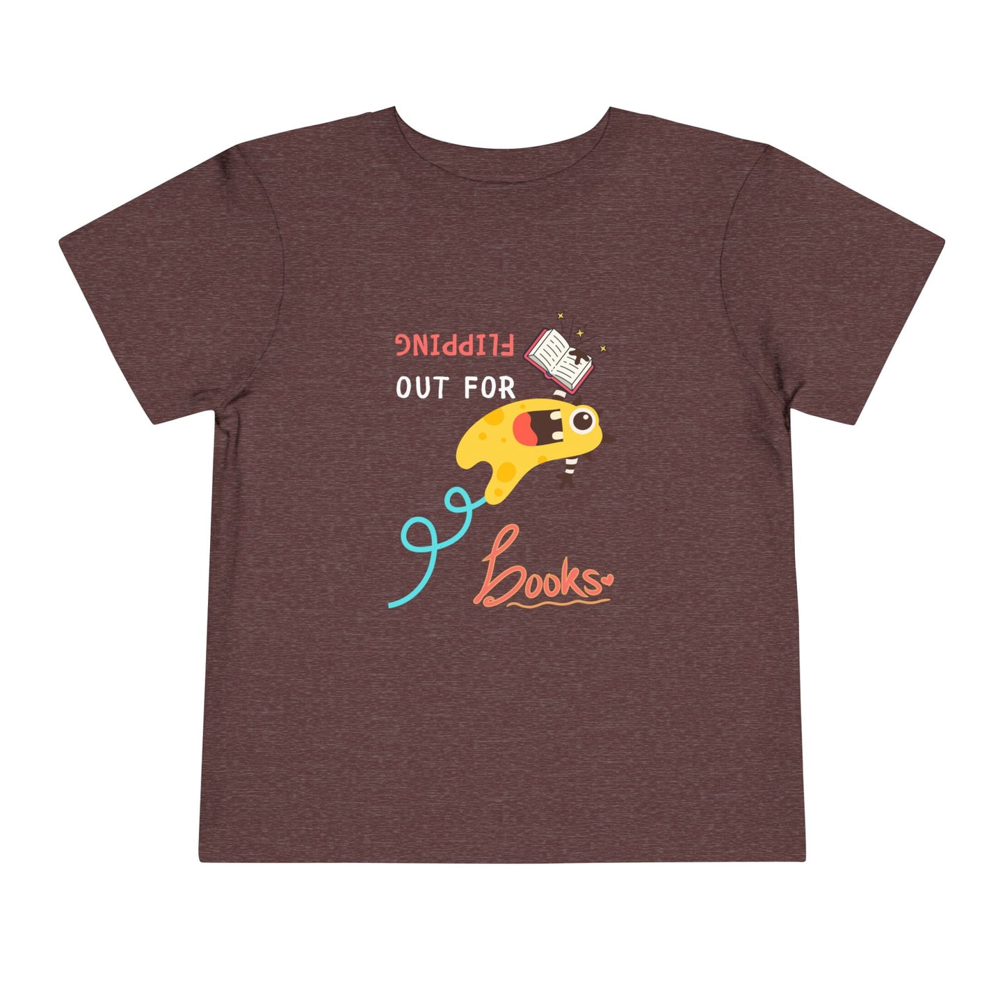 Toddler Flipping Out for Books Tee