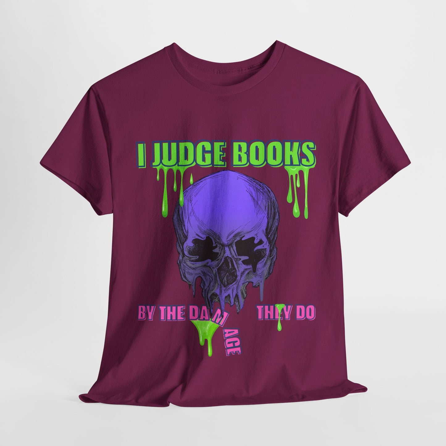 Teen/Adult Unisex Read for the Pain Tee – Horror Book Lover Shirt
