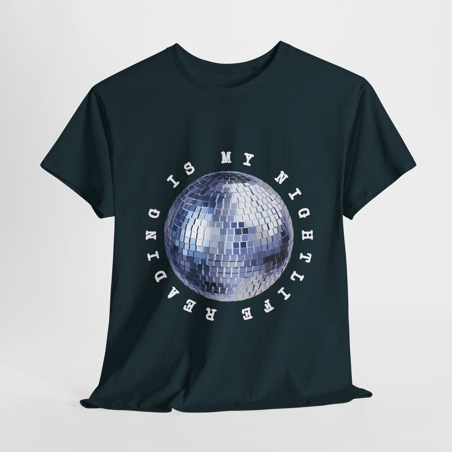 Teen/Adult Unisex Reading Is My Nightlife Tee