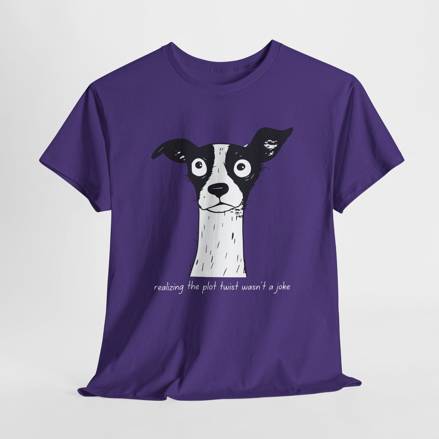 Teen/Adult Unisex Plot Twist Panic Tee – This Can’t Be Happening