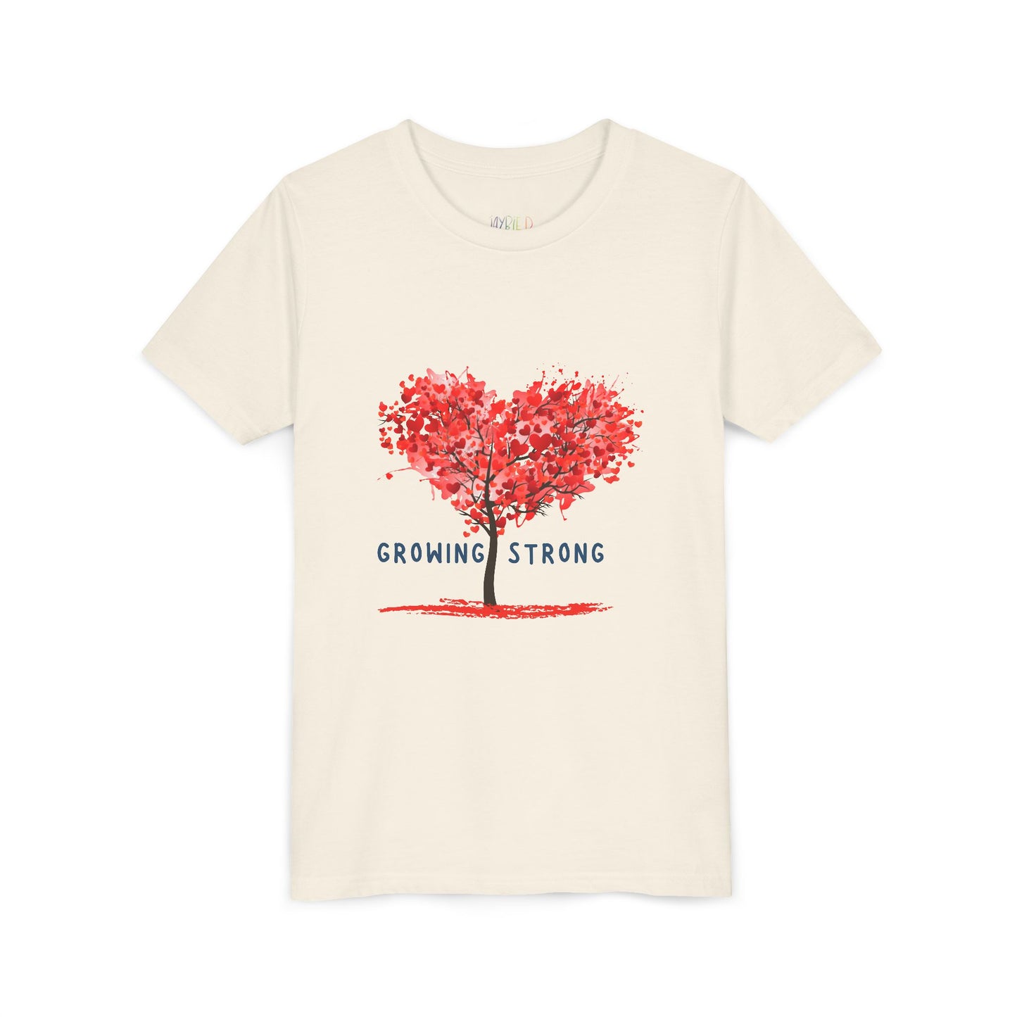 Youth Growing Strong Tee – Encouraging Growth with Every Wear