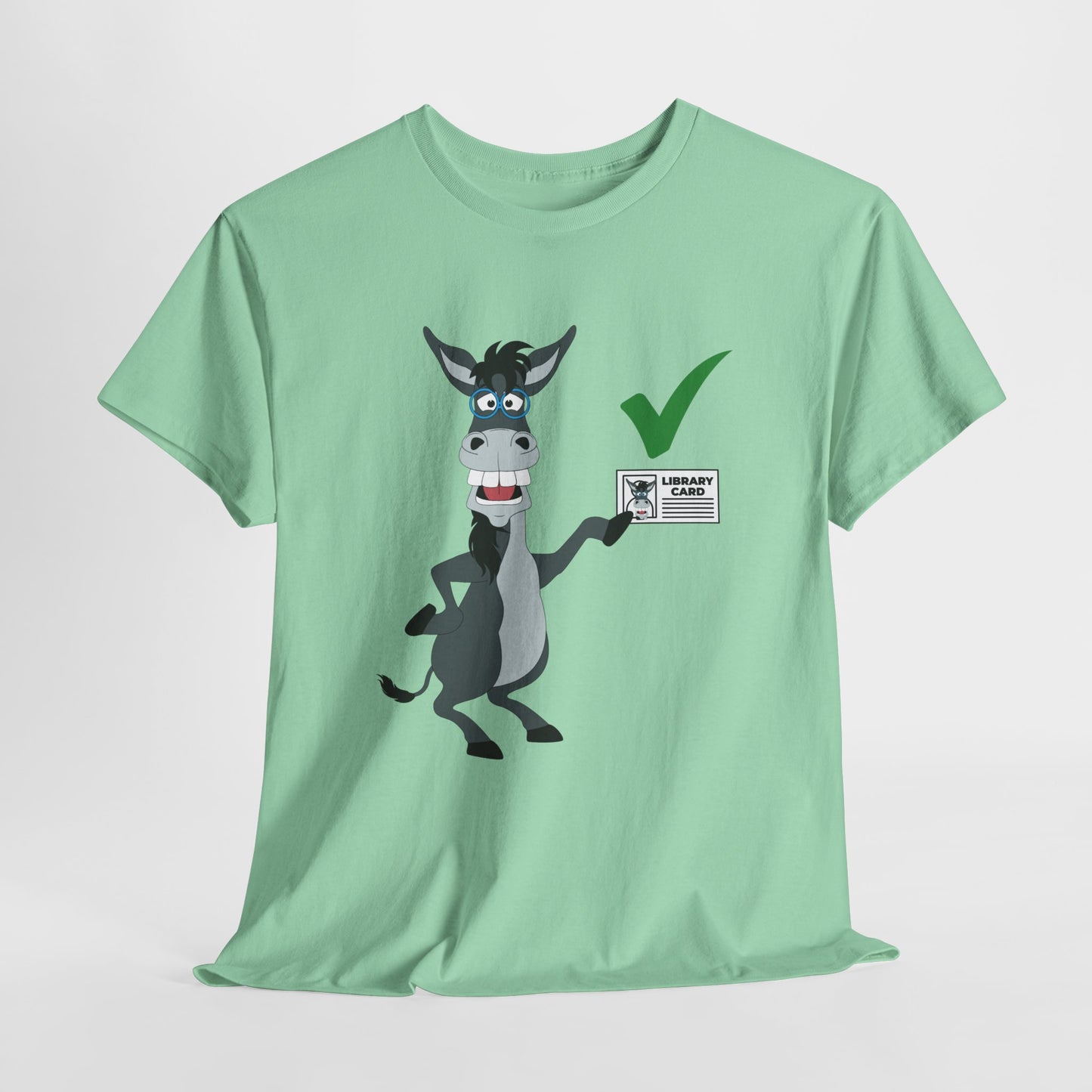 Teen/Adult Unisex Card-Carrying Genius Tee – Flash Your Library Power