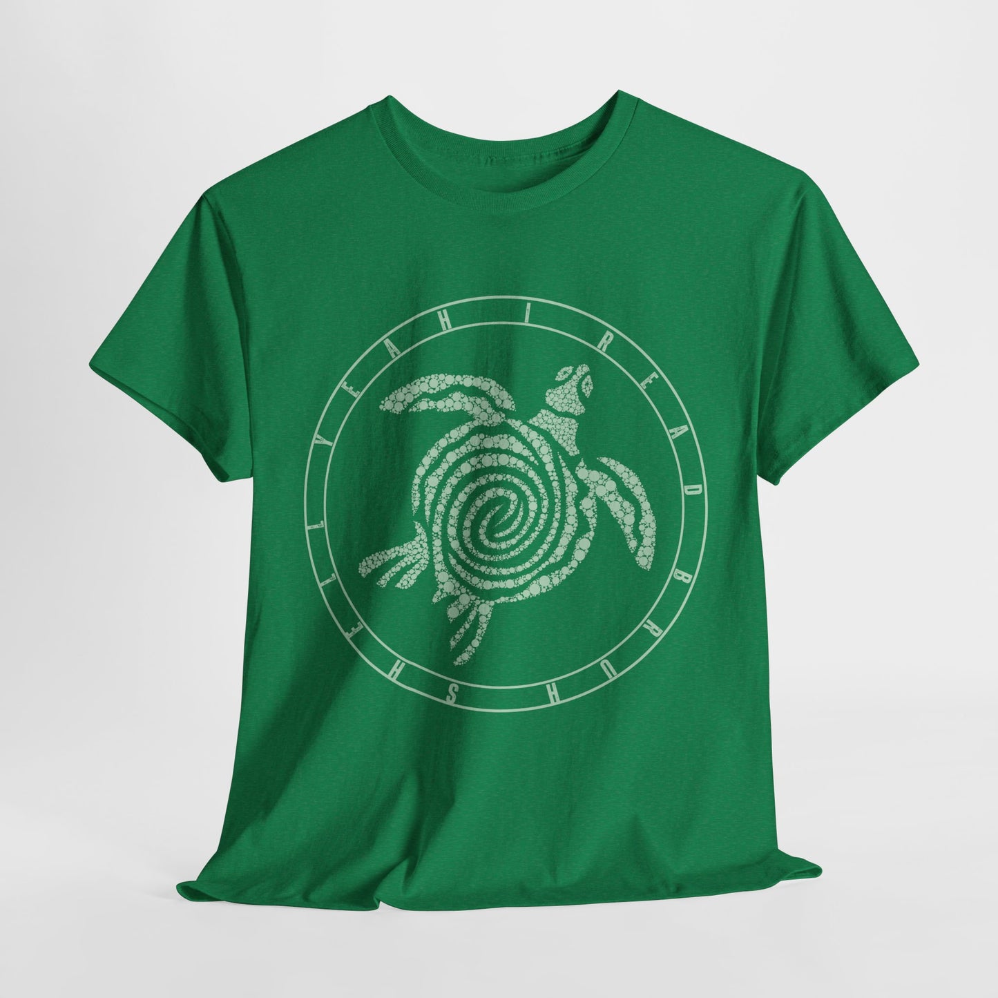 Teen/Adult Unisex “Shell Yeah I Read, Bruh” Turtle Tee