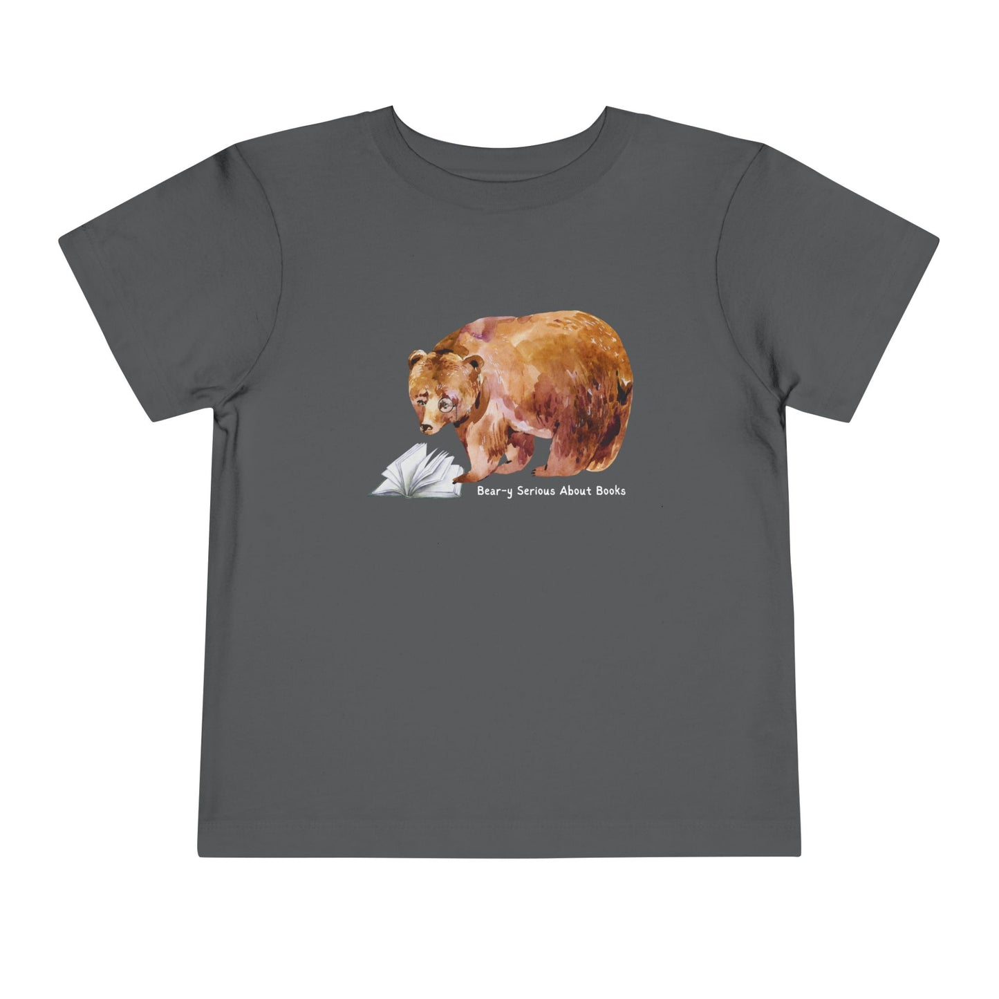 Toddler Bear-y Serious Book Tee