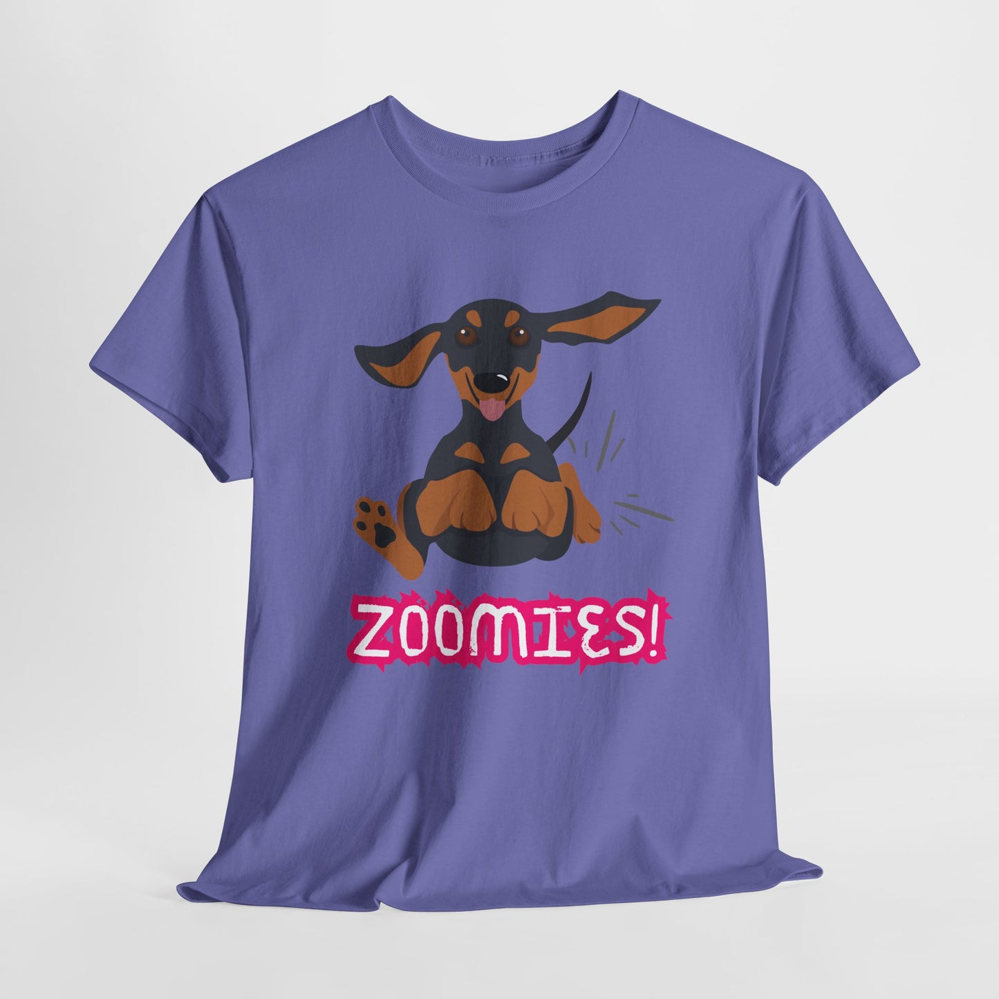 Teen/Adult Unisex Zoomies Tee – Powered by Pure Joy (and Maybe a Squeaky Toy)