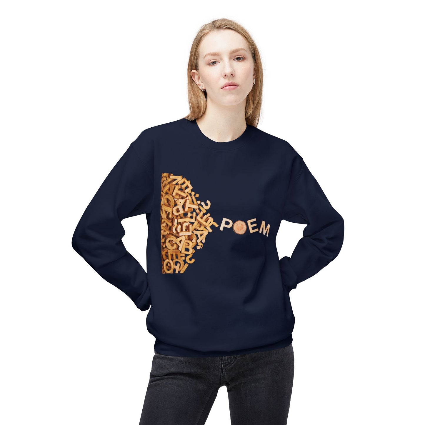 Teen/Adult Unisex POEM Sweatshirt Writers and Dreamers