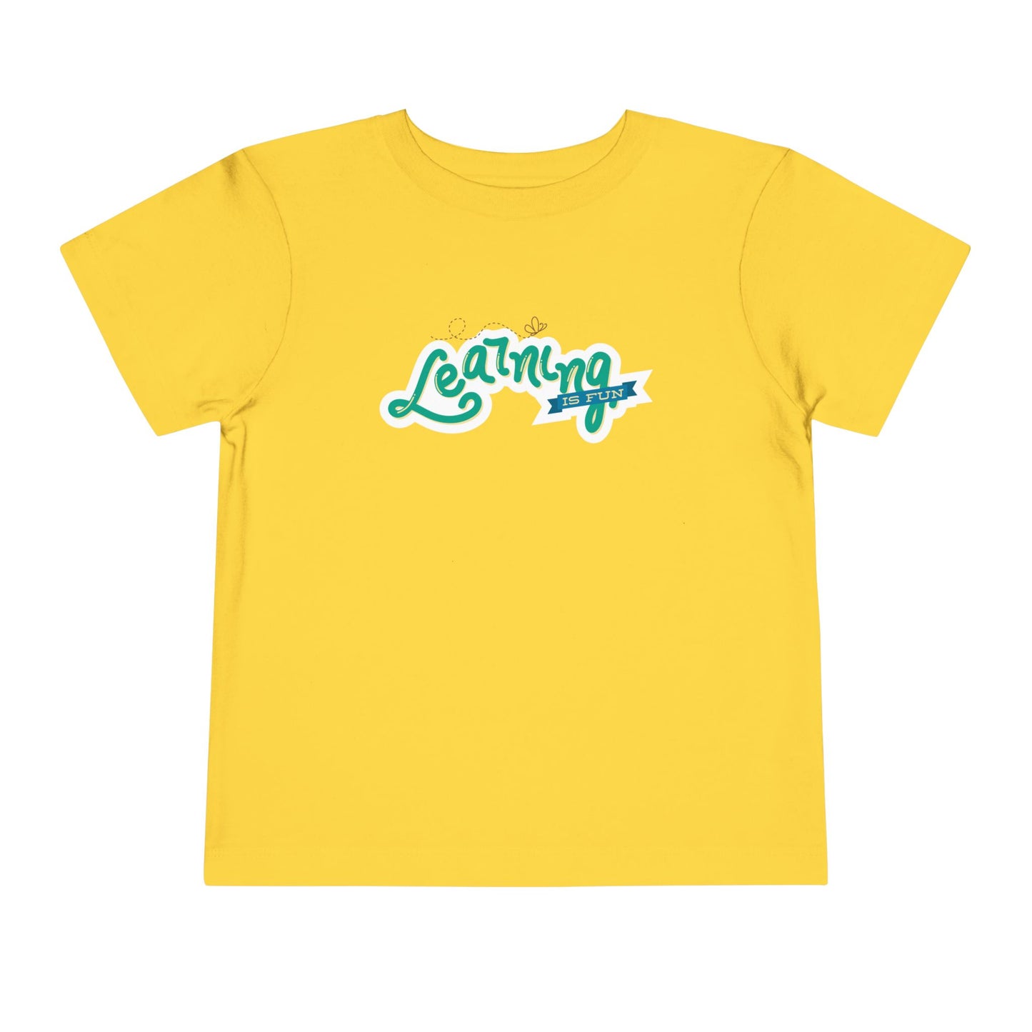 Toddler Learning Is Fun Tee – Smart Style for Curious Kids