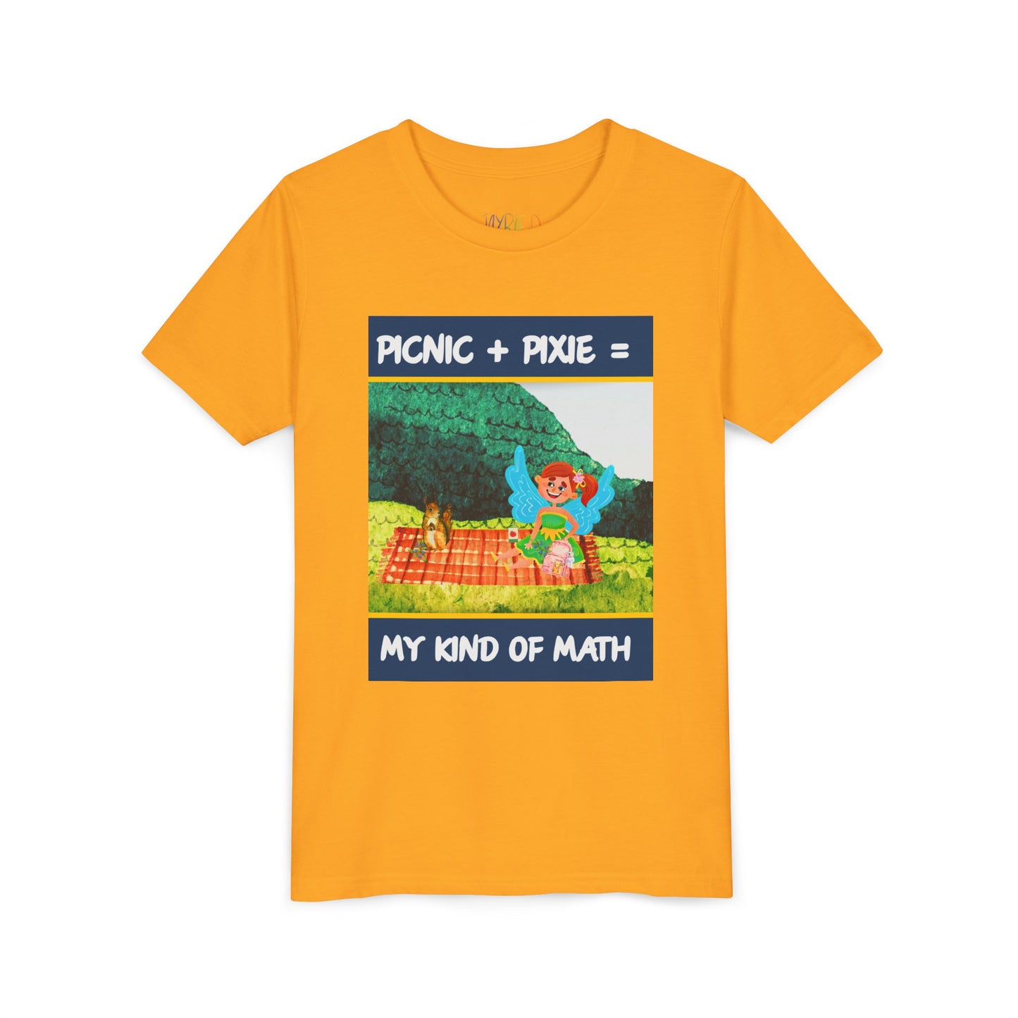 Youth Picnic + Pixie = My Kind of Math Tee – Fun Outdoor T-Shirt for Curious Kids and Creative Thinkers