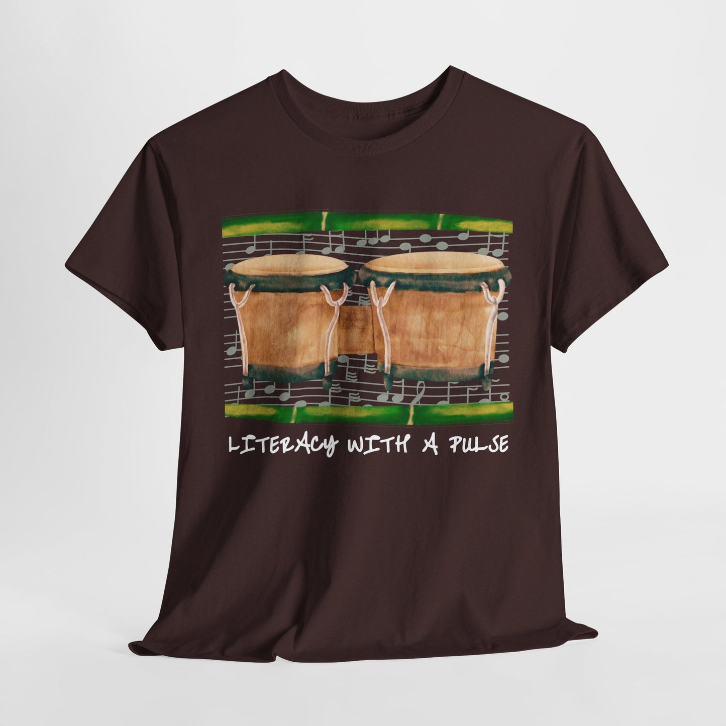 Teen/Adult Unisex Literacy with a Pulse Tee