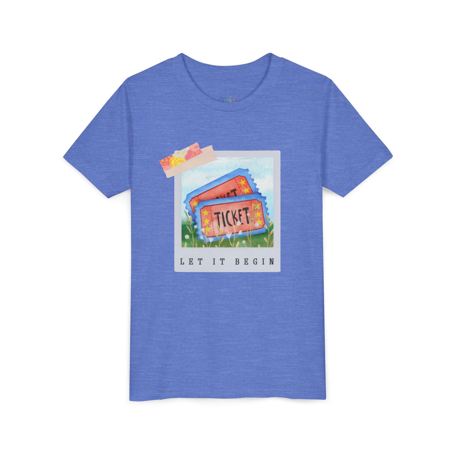 Youth Let It Begin T-Shirt – Ticket to Wonder Awaits