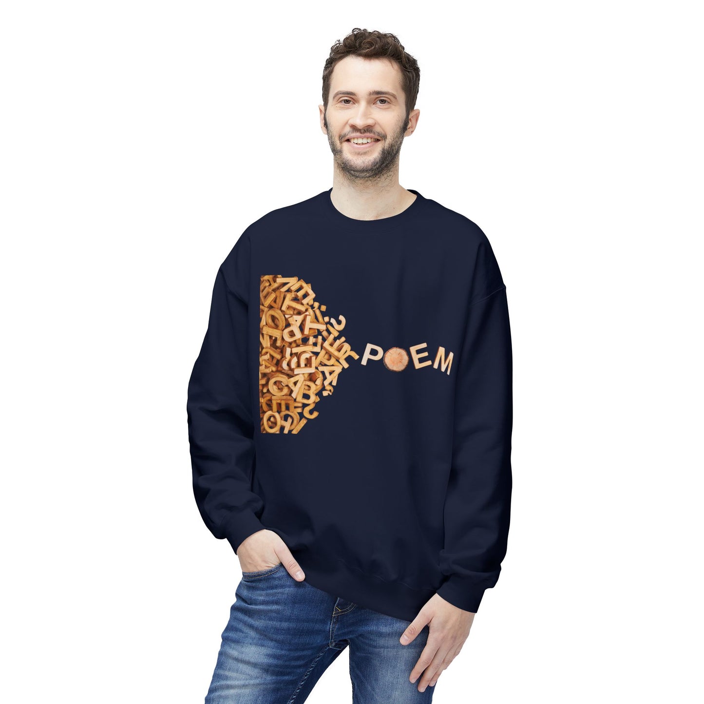 Teen/Adult Unisex POEM Sweatshirt Writers and Dreamers
