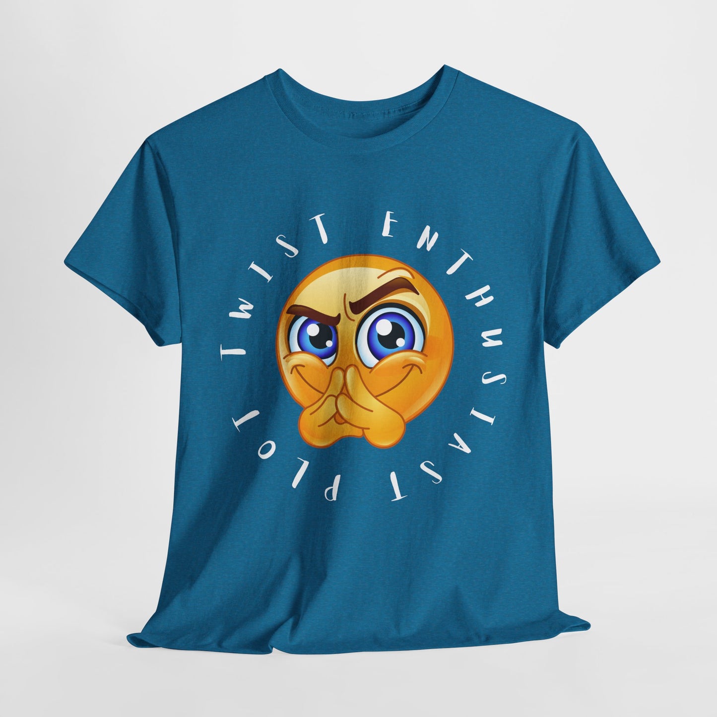 Teen/Adult Unisex Tee – Plot Twist Enthusiast (Emoji Edition)