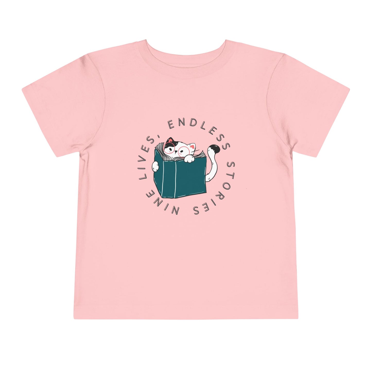 Toddler Nine Lives, Endless Stories T-Shirt