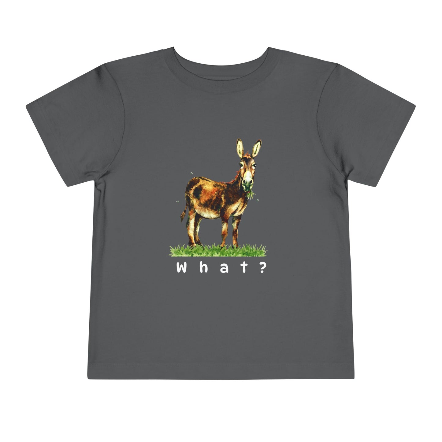 Toddler What? Tee – Funny Expression Shirt for Confused (But Cute) Kids