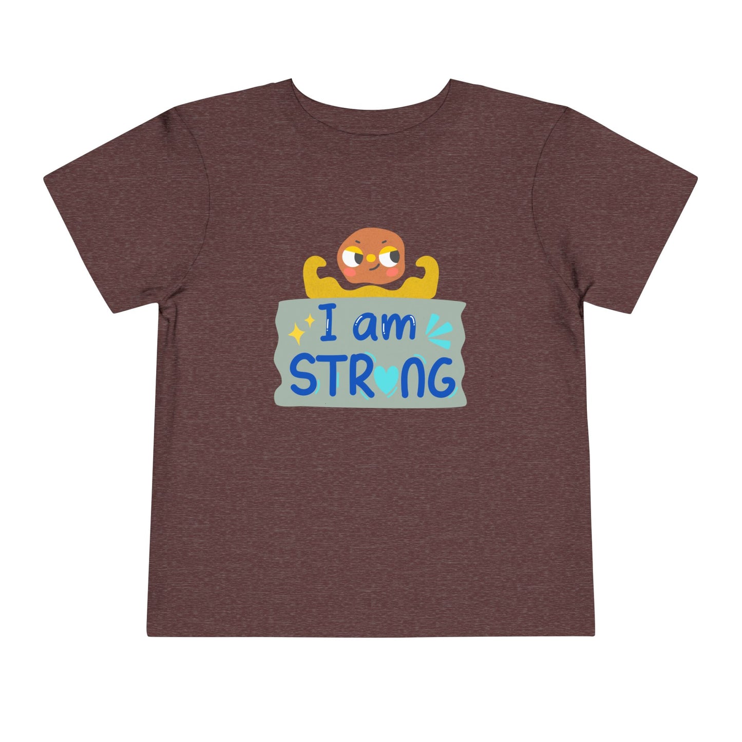 Toddler I Am Strong Tee – Bold & Uplifting Shirt for Confident Kids