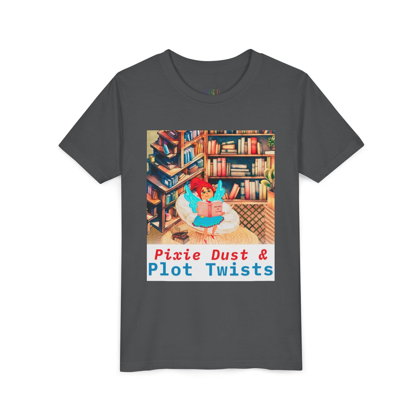 Youth Pixie Dust & Plot Twists Tee – Where Stories Take Flight