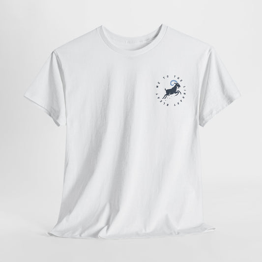 Teen/Adult Unisex – Bleat Me to the Library Goat Tee
