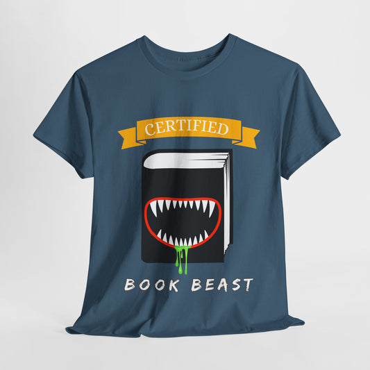 Teen/Adult Unisex Certified Book Beast Tee