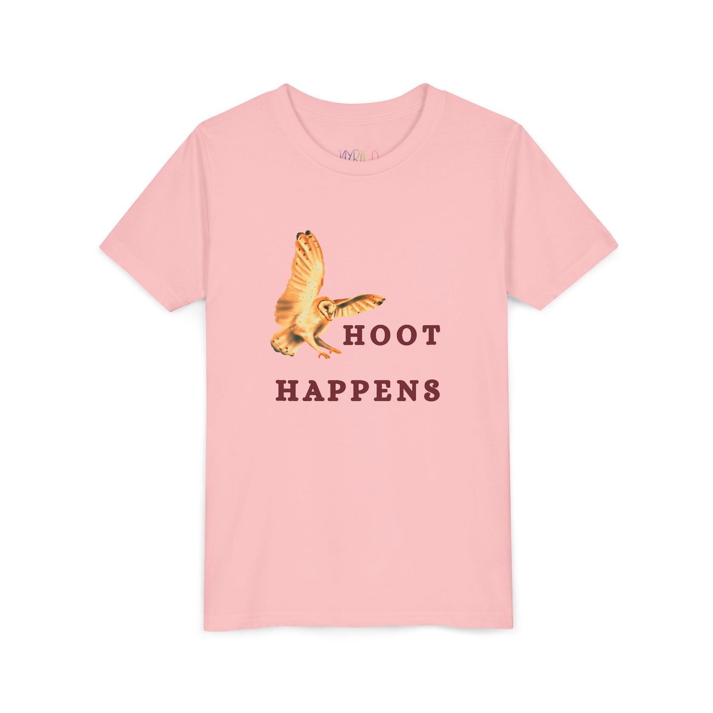 Youth Hoot Happens T-Shirt – Funny Barn Owl Tee for Animal-Loving Kids