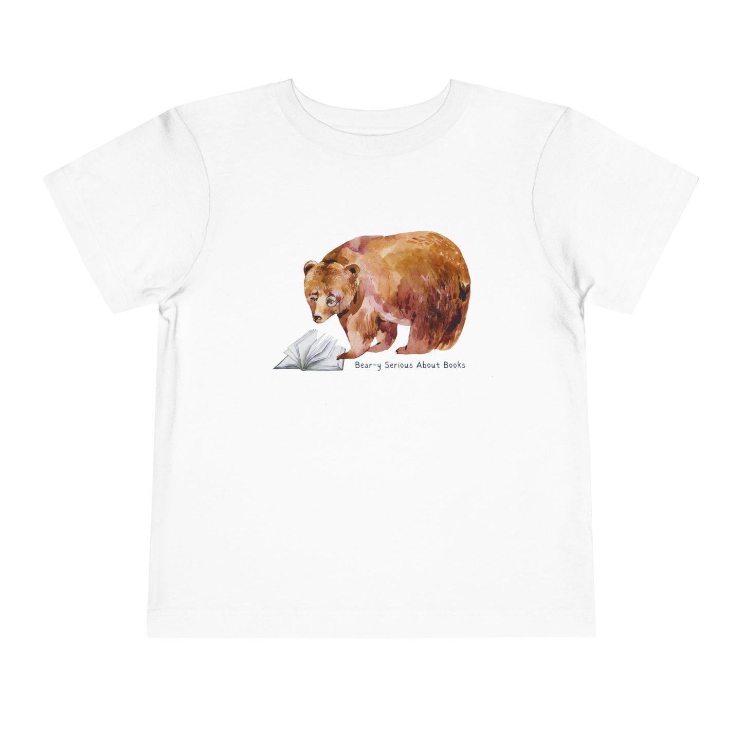 Toddler Bear-y Serious Book Tee
