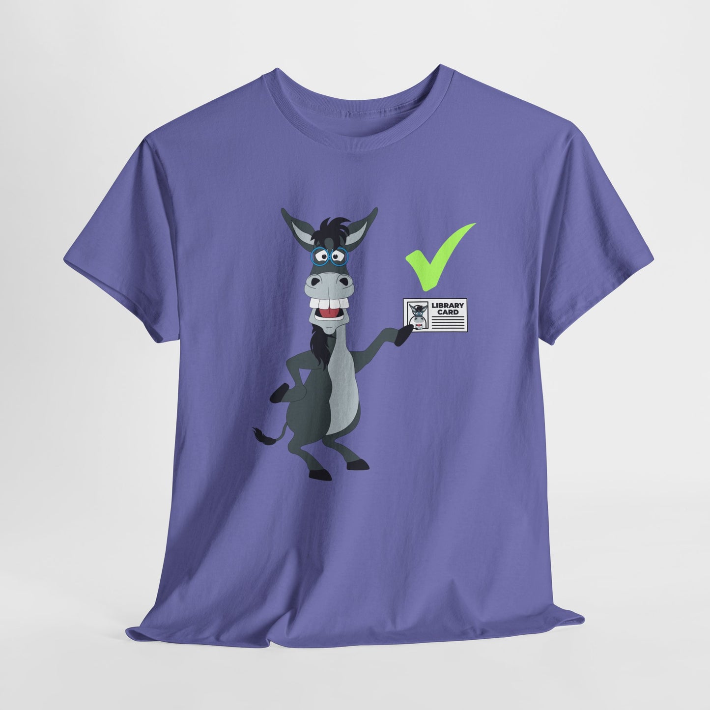 Teen/Adult Unisex Card-Carrying Genius Tee – Flash Your Library Power